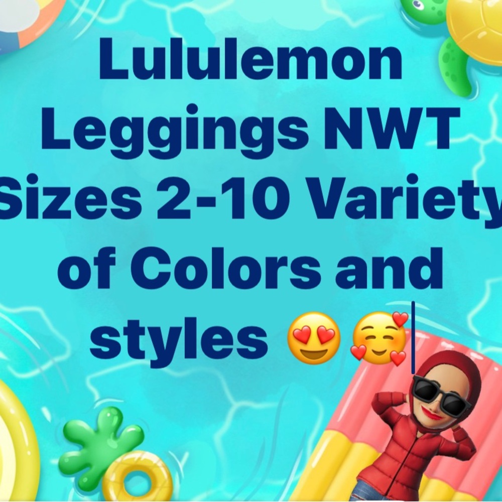 Lululemon 🍋 leggings all styles